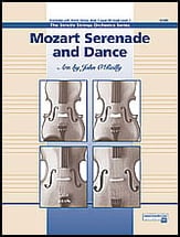 Mozart Serenade and Dance Orchestra sheet music cover